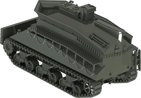 Britischer-Sherman-BARV-M4A2-Wargame-Modell