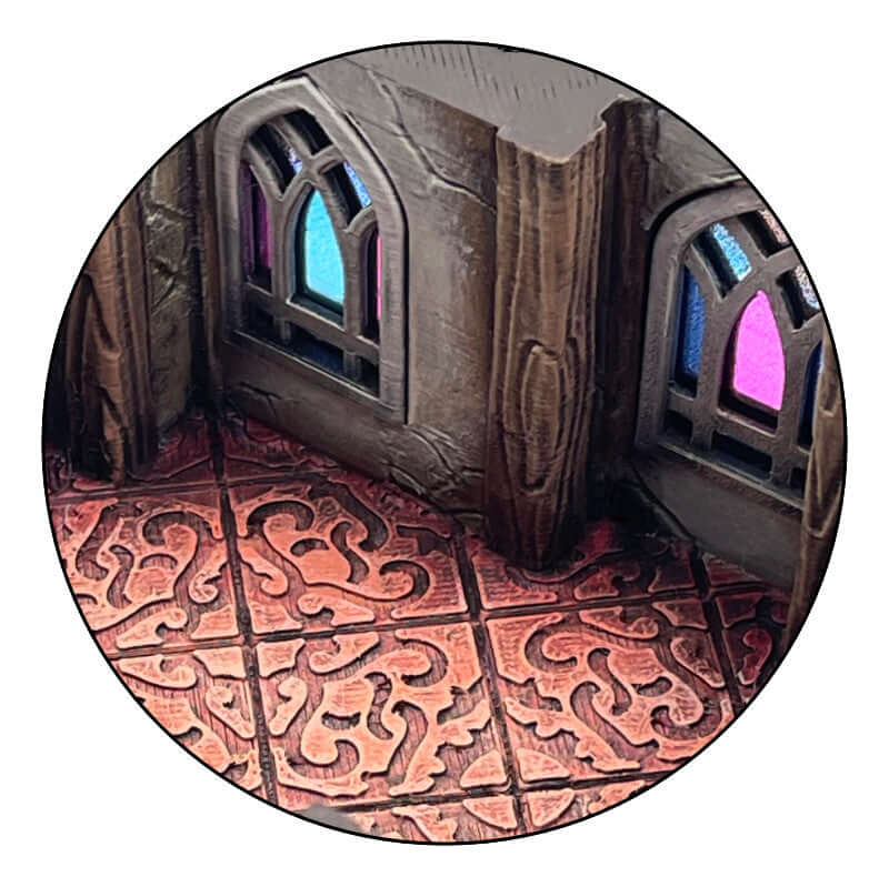 Cottage für 28-mm-Maßstab, ideal für Tabletop-Spiele
