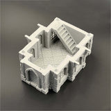 Perfekt skaliertes Cottage für Miniaturen im 28-mm-Maßstab
