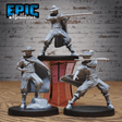 Gesamtansicht Musketier-Abenteurer für Tabletop Miniaturen Sets