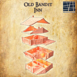 Düsteres Banditen-Gasthaus für vielseitige Tabletop-Spiele