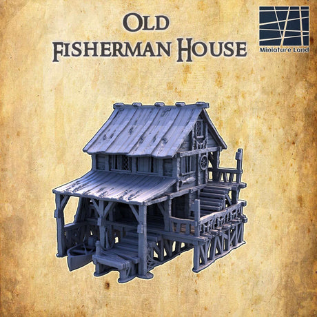 Altes Fischerhaus von MiniatureLand für Tabletop-Spiele