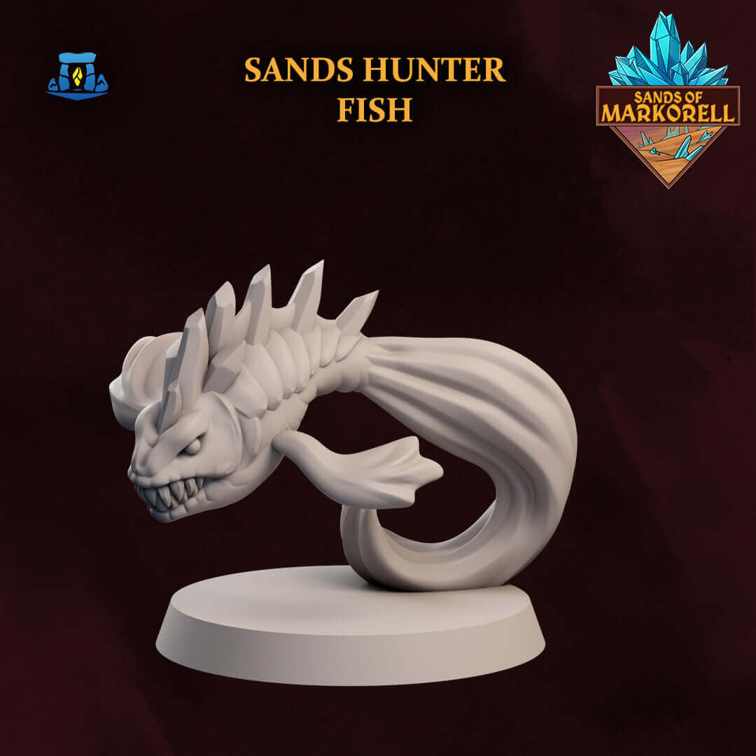 Sandjägerfisch - Tabletop Miniatur für Fantasy-Spiele