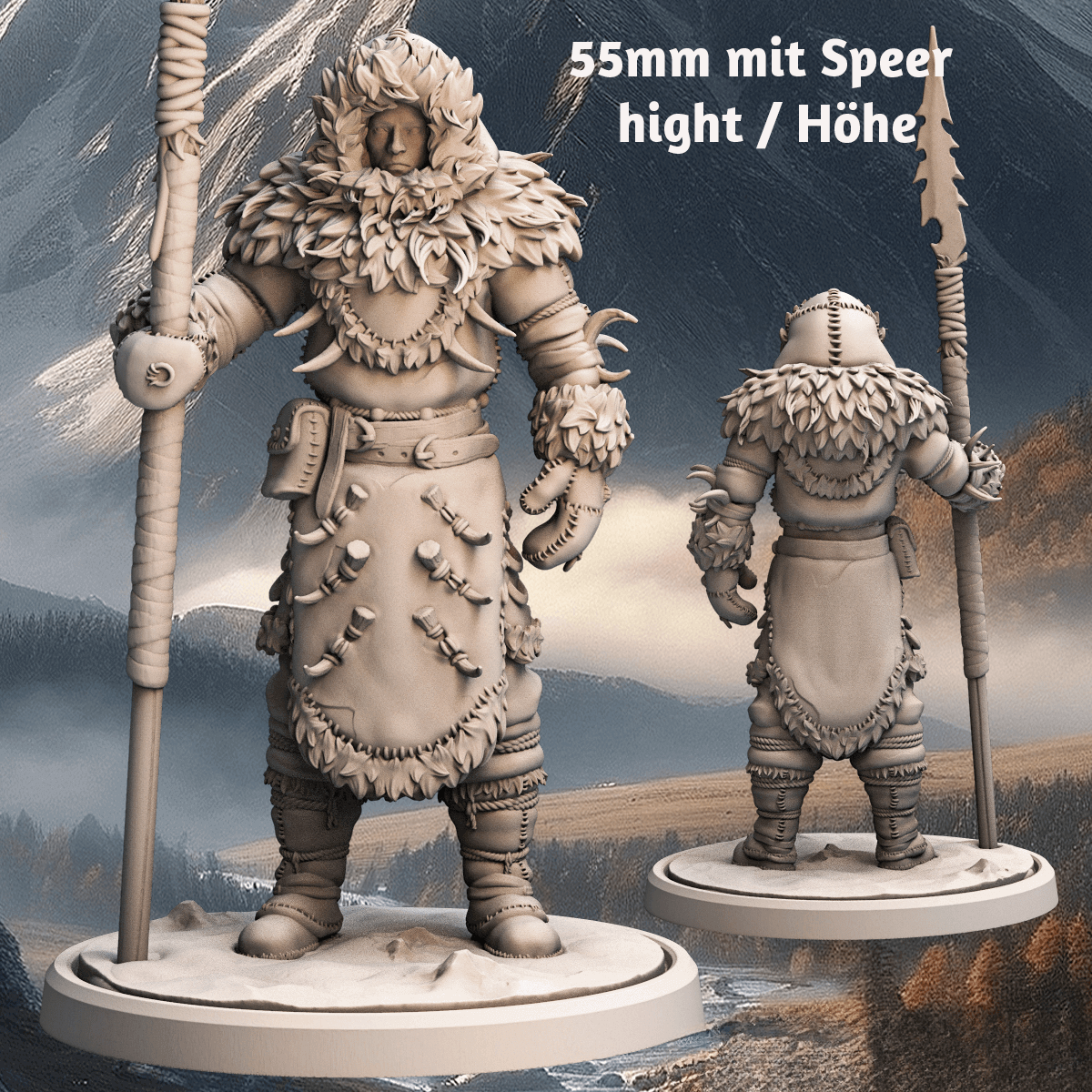 Tabletop-Krieger-Figur-Snowpaw-Recruit