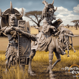 Chapter 38 - Detailreiche Tribal Warleader Set für Tabletop Spiele
