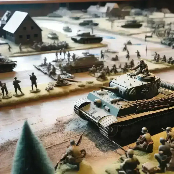 Wargame Miniaturen wie Panzer Modelle
