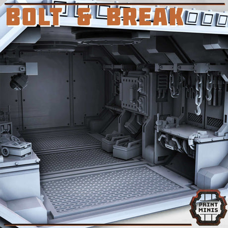 Waffenhändler Bolt & Break - Weaponsmith Container - Tabletop Miniatur