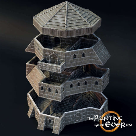 Torr Mislar - Modular Fortress Set - Tabletop Terrain Gebäude 1, Detailansicht