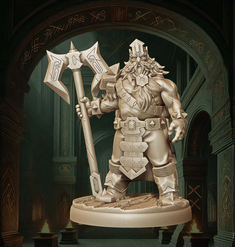 Dwarf Warrior als Nahkampftruppe für epische Schlachten

