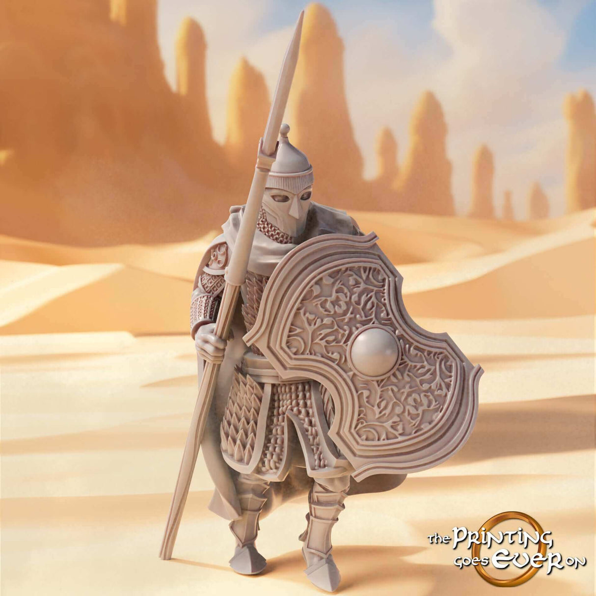 Easterner-Spearmen Part 2 - Tabletop Miniaturfiguren
