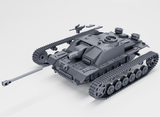 Sturmgeschütz III Ausf. G (Late Edition) Modell im Detail mit Kanone und Winterketten.