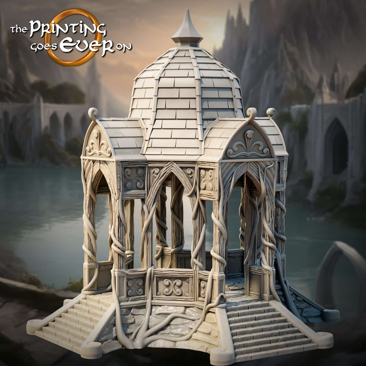 Elfen Pavillon Tabletop Terrain Miniatur