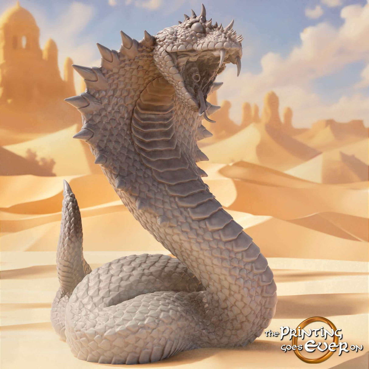 Giant Snake - Tabletop Miniatur für Sands of the East - Volume 1