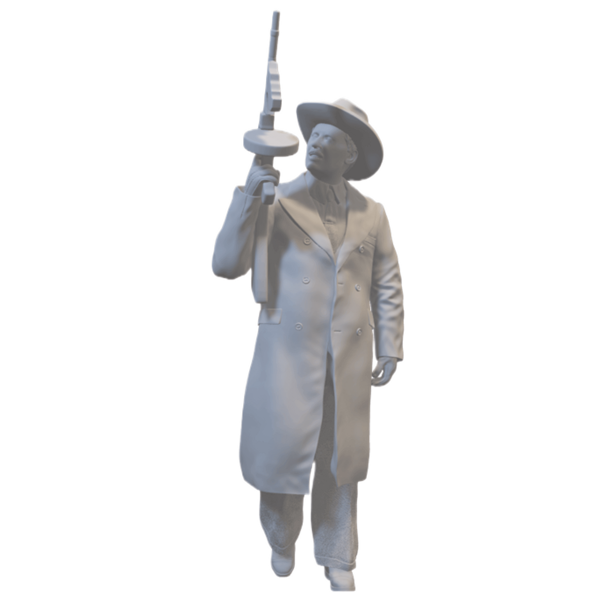 Gangster 20's style with rifle 4/4 - miniature figure