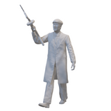 Miniaturfigur Gangster 20er Jahre Style - Unbemalt