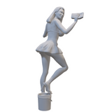 Car Wash Girl Miniatur-Figur 3/4