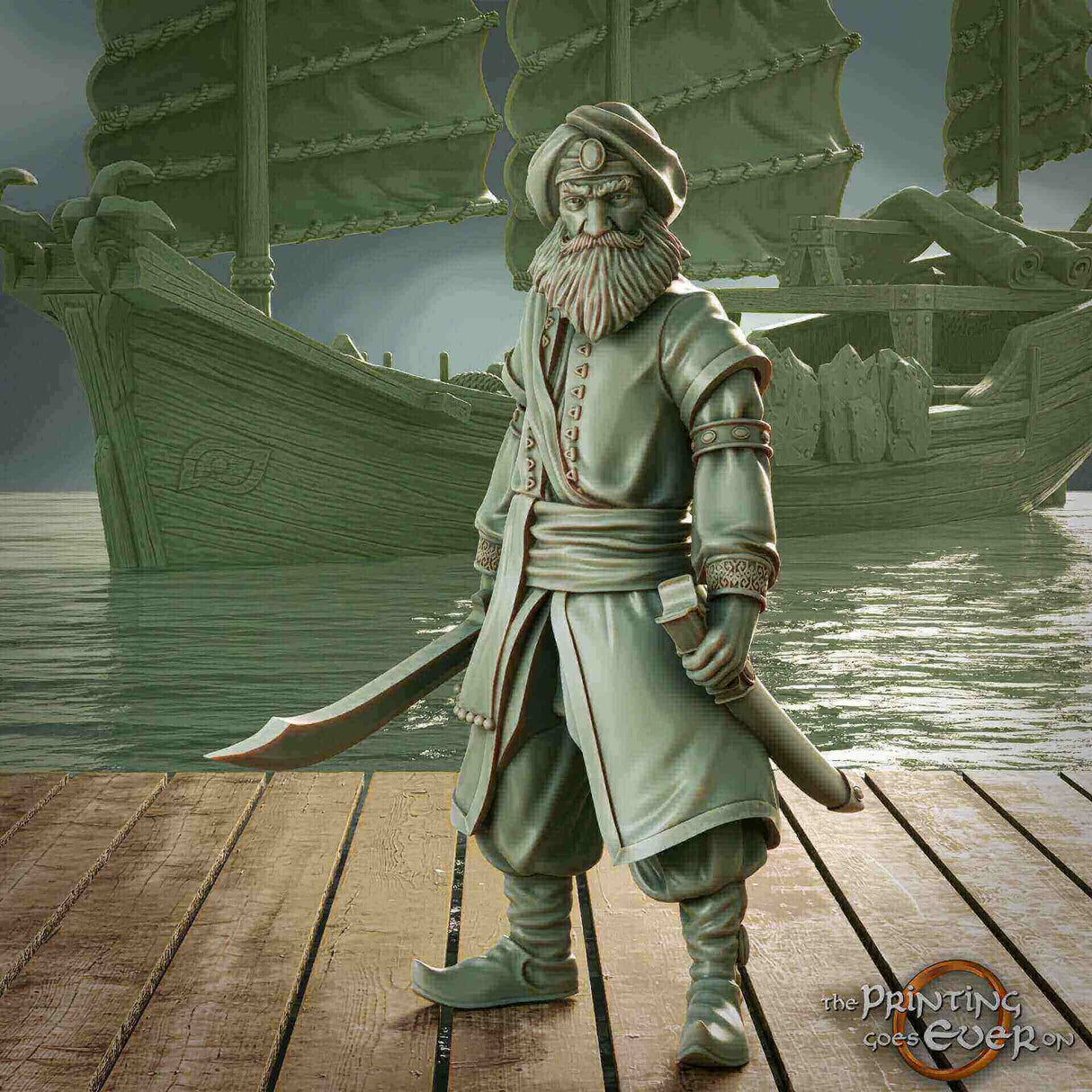 King Of Pirates Tabletop Miniatur 