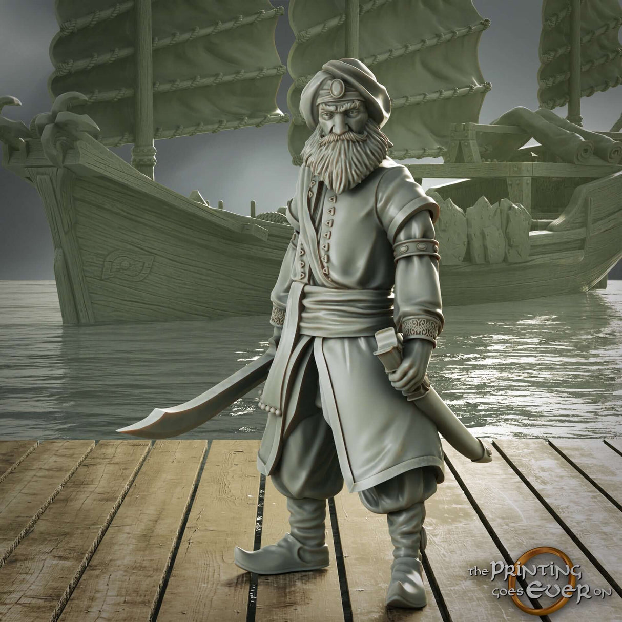 Pirate Warband - Tabletop Miniatures 