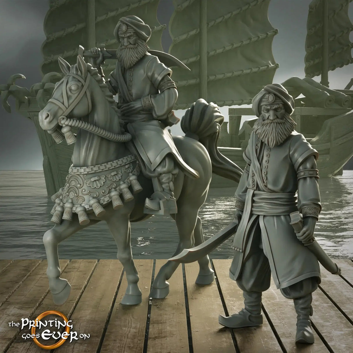 Pirate Warband - Tabletop Miniatures 