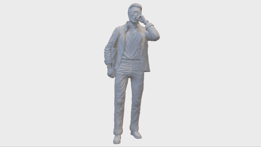 360° - Rockabilly Style 2 von 4 (Mann) | Miniaturfigur