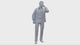 360° - Rockabilly Style 2 von 4 (Mann) | Miniaturfigur