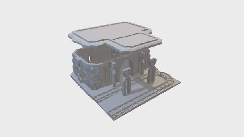 Dwarf Settlement Building 5- Tabletop Terrain