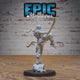 360° Ansicht Shaolin Warrior Monk Miniatur