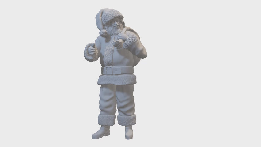 Weihnachtszauber - Santa's TinyMagic Miniaturfigur für Modellbauprojekte