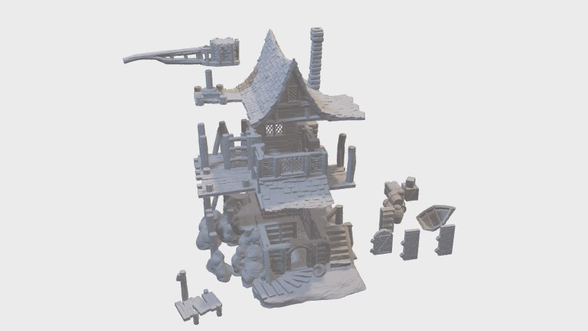 Strand Schmuggler Haus - Tabletop Terrain