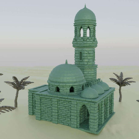 Detailreiches Desert Minaret für Tabletop-Spiele von Miniature Land