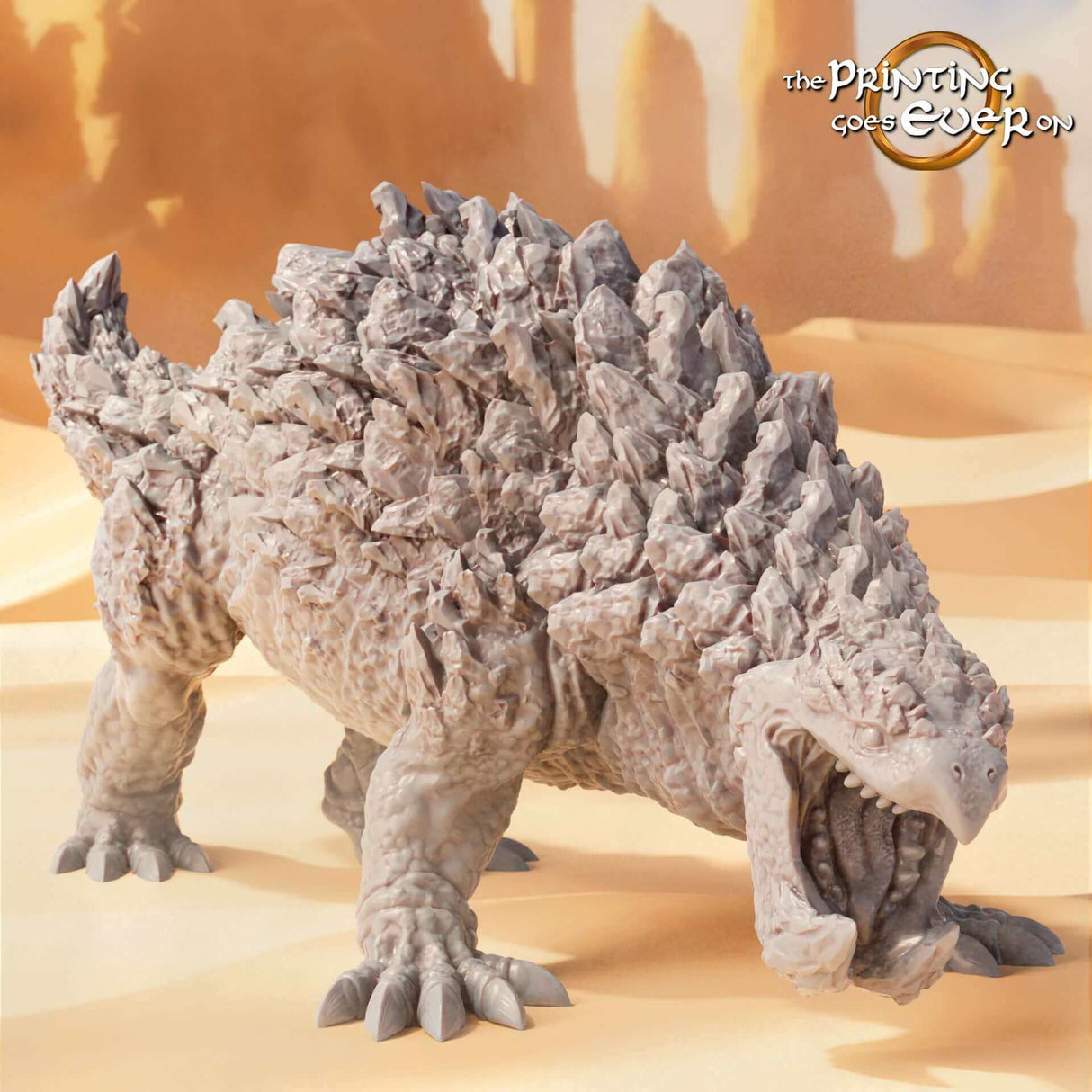 Hochdetaillierte 3D-SLA gedruckte Sand-Drakes-part-2