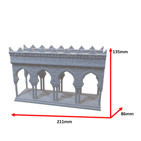 Royal Easterner Buildings - Mauer  - Tabletop Terrain