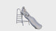 Child on the slide - miniature figure