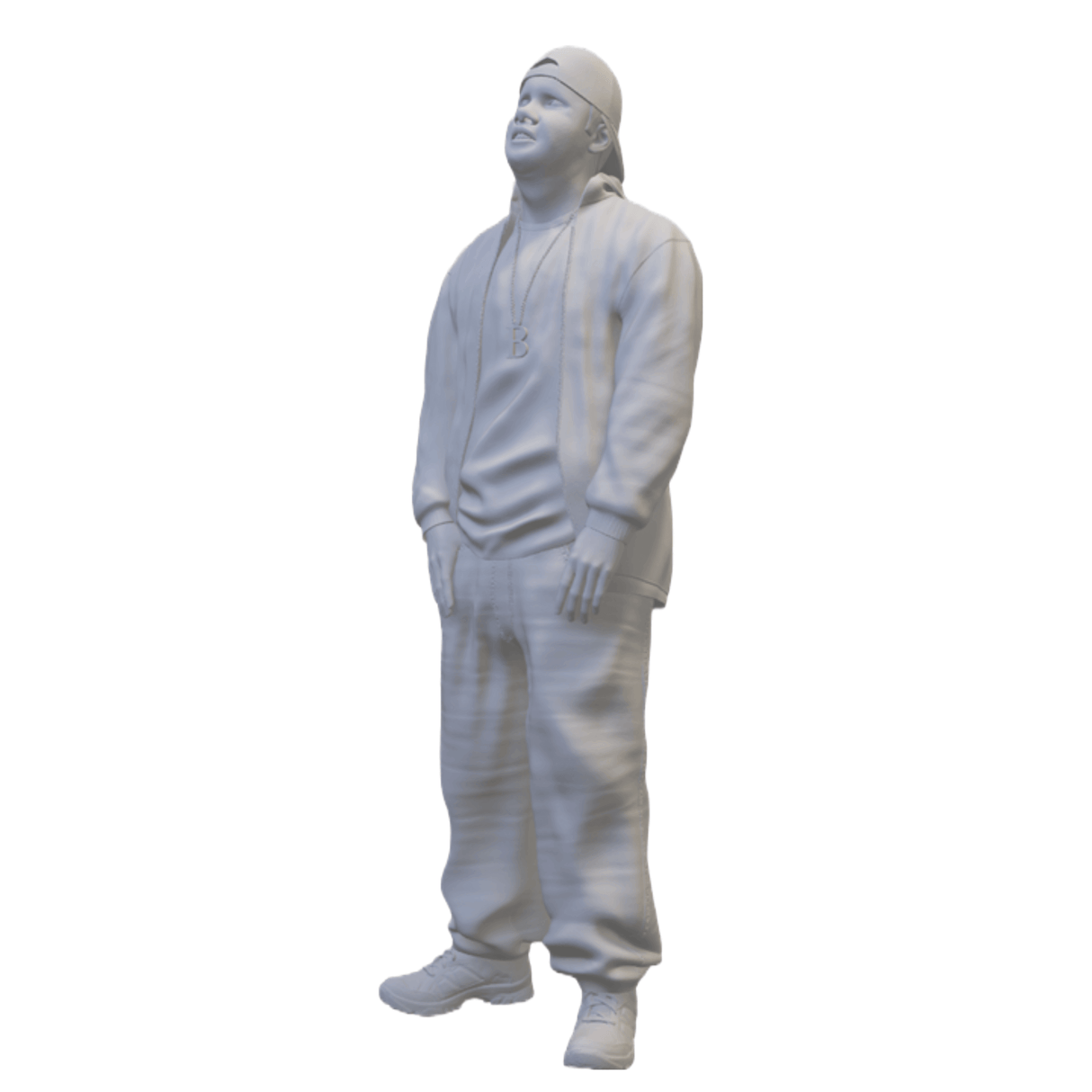 3D Druck Homie oder Hip Hop Gruppenmitglied 2