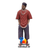 Miniatur eines Homies oder Hip Hop Fans