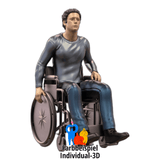 Rollstuhlfahrer als 3D Druck Miniatur
