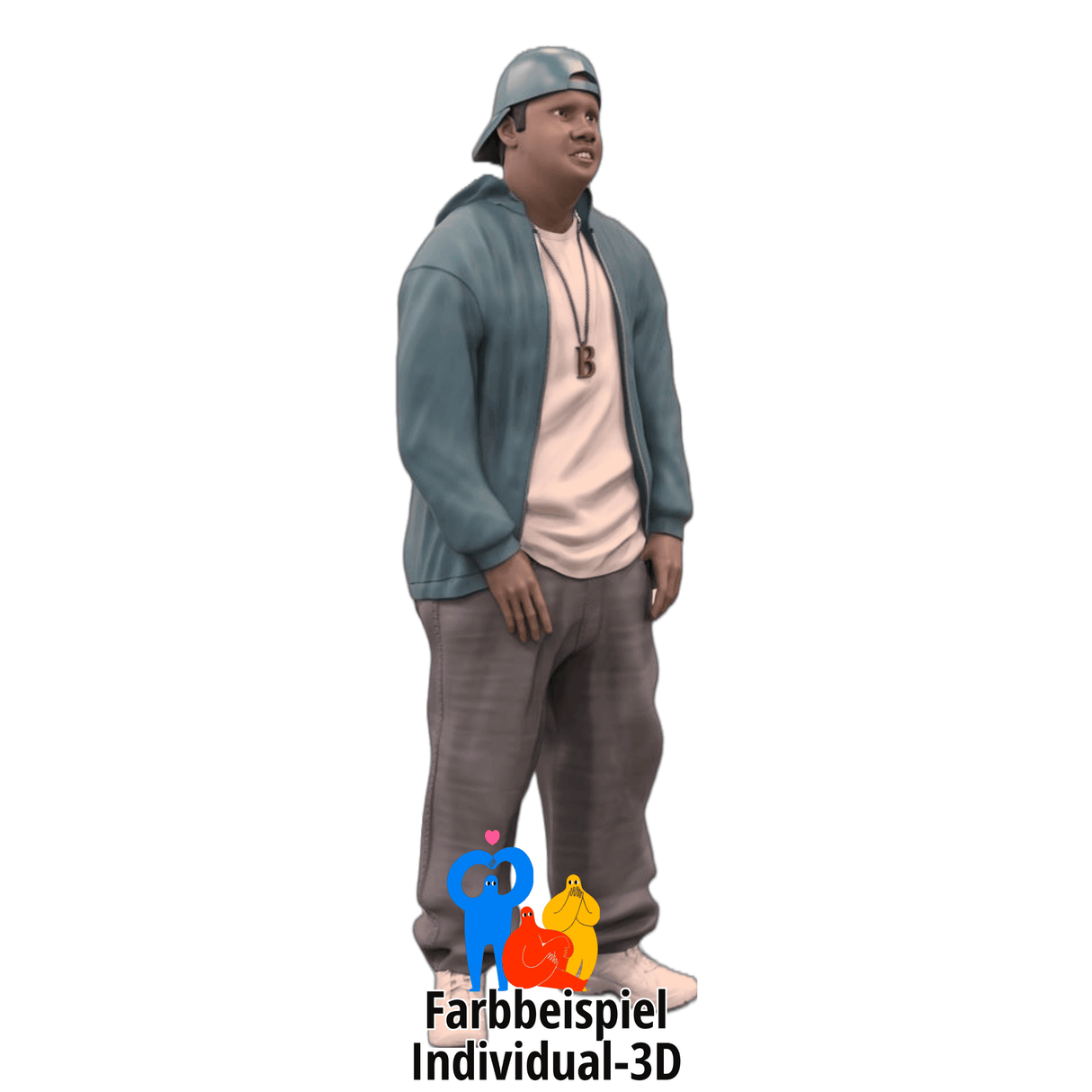 HipHop Miniatur zum selber bemalen