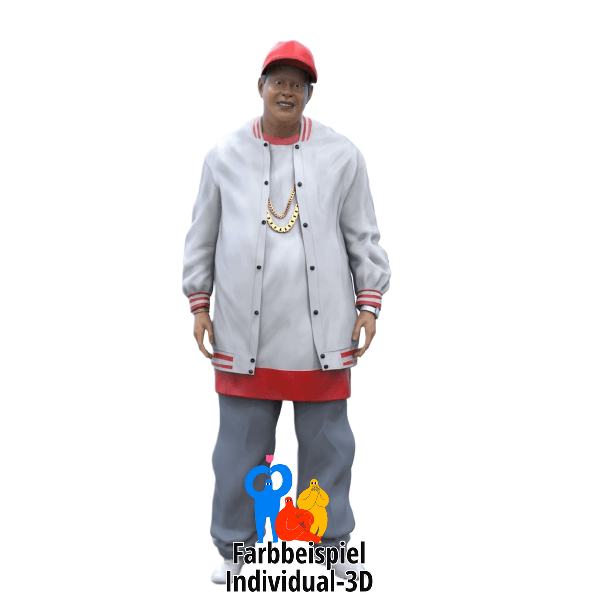 Homie oder Hip Hop Gruppenmitglied 3